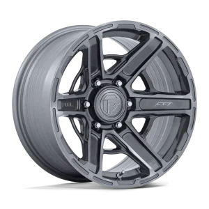 Fuel – GAMBIT – Grey – 17″x8.5″ 0mm – All weather Wheels – FC892AX17856300
